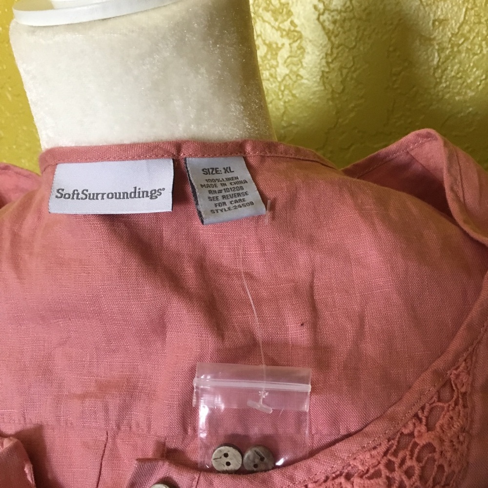 Soft Surroundings Button Down Top - image 4